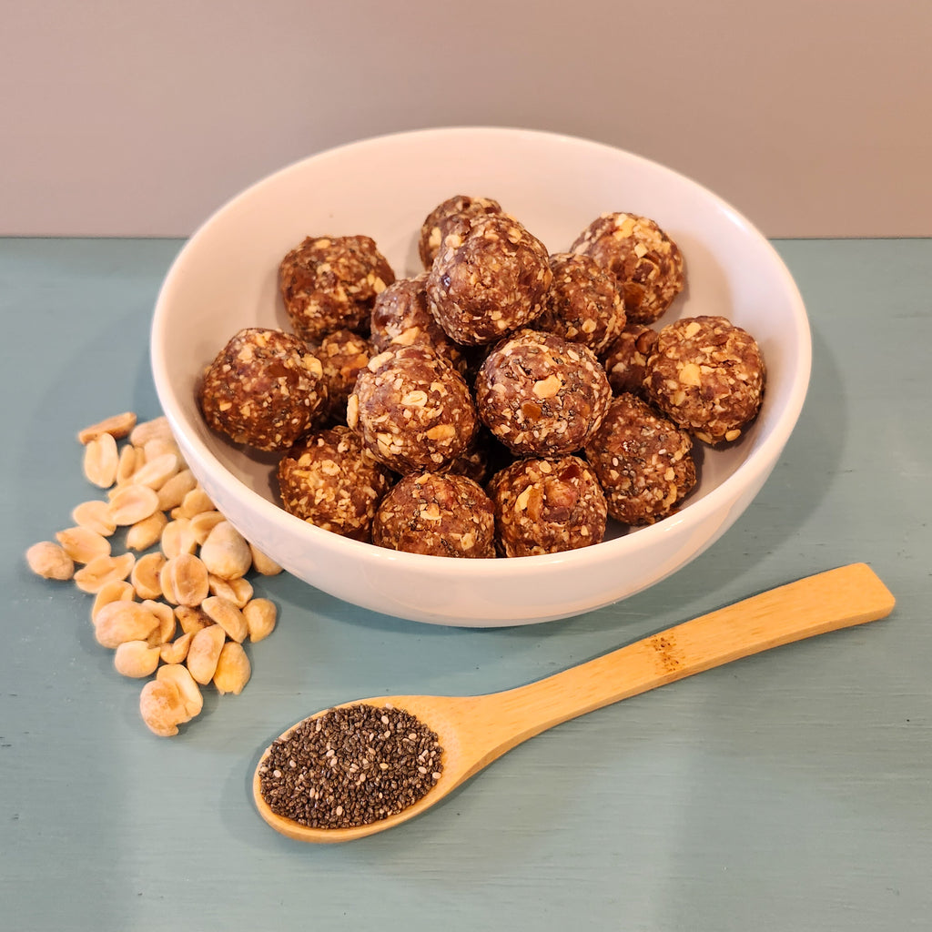 Maple Peanuts Healthy Snacks Energy Balls